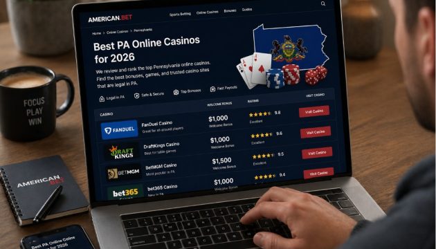 Best Rated PA Online Casinos