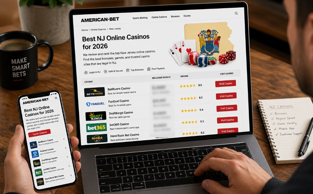 Top NJ online casino sites