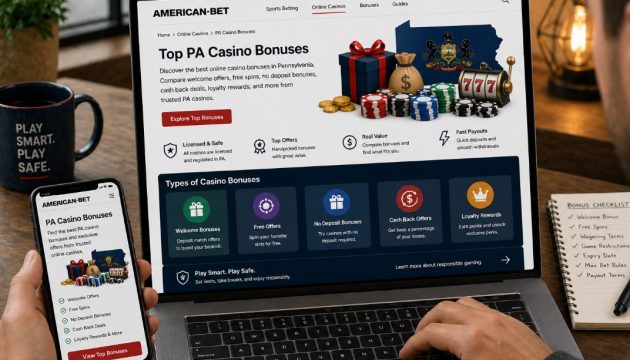Top PA joining casino bonuses